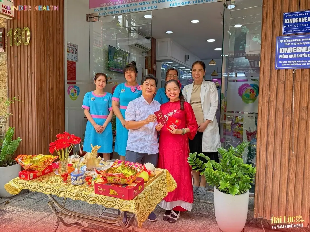 kinderhealth tân bình khai xuân bính ngọ mùng 9 tết