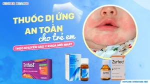 danh sach thuoc di ung an toan cho be