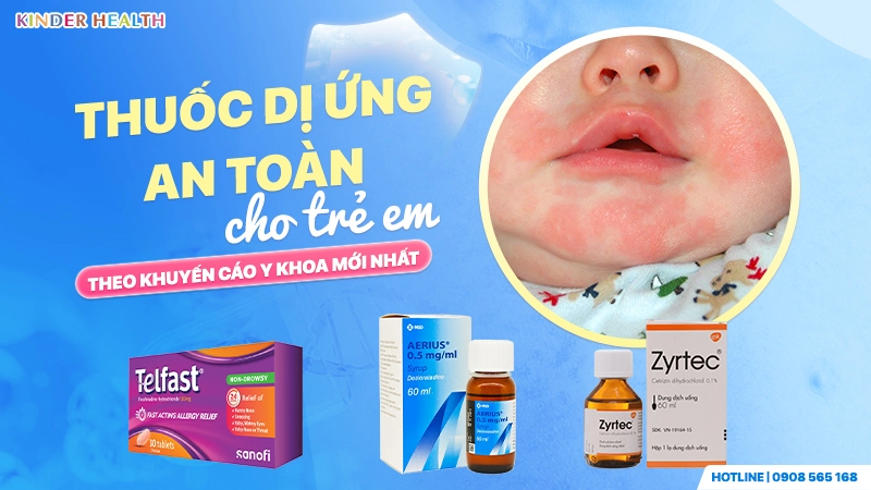 danh sach thuoc di ung an toan cho be