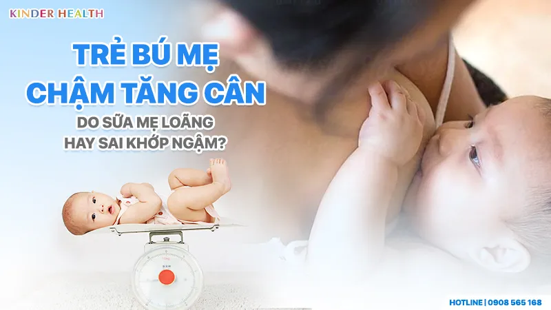 Trẻ Bú Mẹ Chậm Tăng Cân: Do Chất Lượng Sữa Hay Sai Kỹ Thuật Bú?
