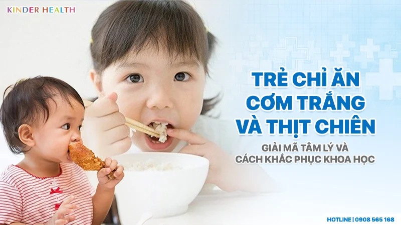 Trẻ Kén Ăn: Nguyên Nhân, Phân Biệt Biếng Ăn Và Phác Đồ Can Thiệp Hành Vi Không Ép Buộc