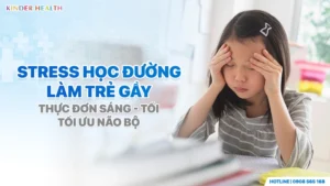 thực đơn cho trẻ tiểu học giúp đáp ứng khối lượng học tập và sự phát triển thể chất