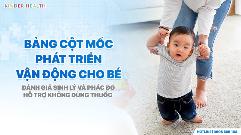 Bảng Cột Mốc Phát Triển Vận Động Cho Bé: Hệ Quy Chiếu Chuẩn Y Khoa (0-24 Tháng Tuổi)