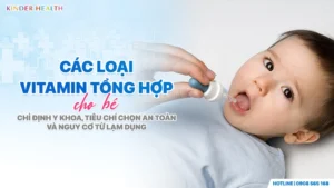Các loại Vitamin tổng hợp cho bé
