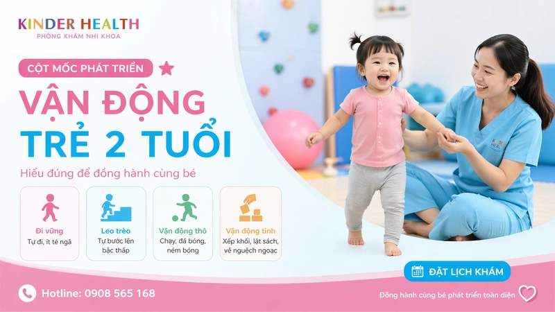 Cột Mốc Phát Triển Vận Động Trẻ 2 Tuổi: Hướng Dẫn Đánh Giá Chuẩn Y Khoa