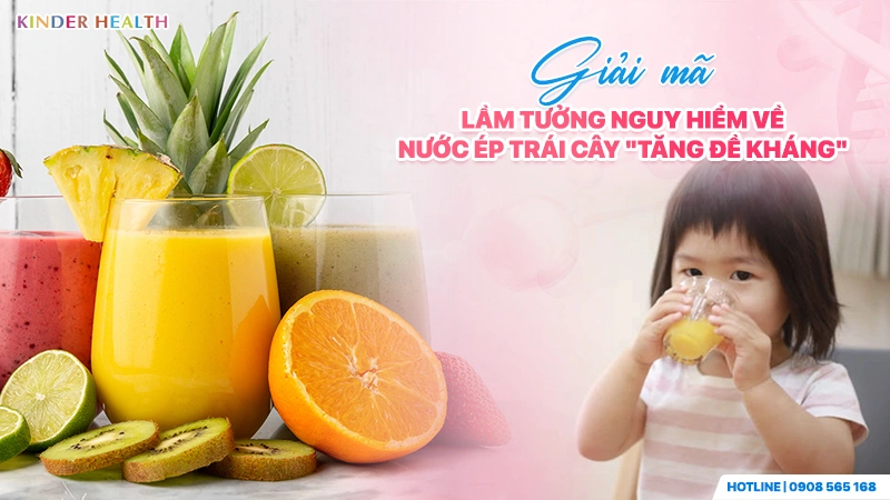 Thức Uống Giúp Bé Khỏe Mạnh: Tháp Đồ Uống Và Giải Mã Sai Lầm Về Nước Ép 2 Giải mã lầm tưởng nguy hiểm về nước ép trái cây 'tăng đề kháng'