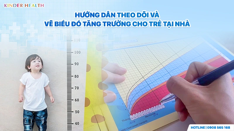 Bác sĩ KinderHealth hướng dẫn phụ huynh cách vẽ biểu đồ tăng trưởng cho trẻ tại nhà
