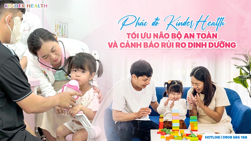 phác đồ tối ưu não bộ an toàn cho trẻ nhỏ