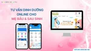 Top địa chỉ tư vấn dinh dưỡng online cho mẹ và bé