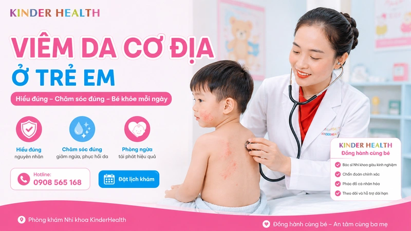 Viêm Da Cơ Địa Ở Trẻ Em: Cơ Chế Bệnh Sinh Và Phác Đồ Phục Hồi Hàng Rào Biểu Bì