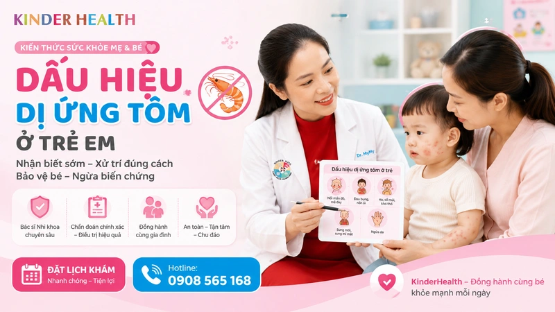 Dấu Hiệu Dị ứng Tôm Ở Trẻ Em