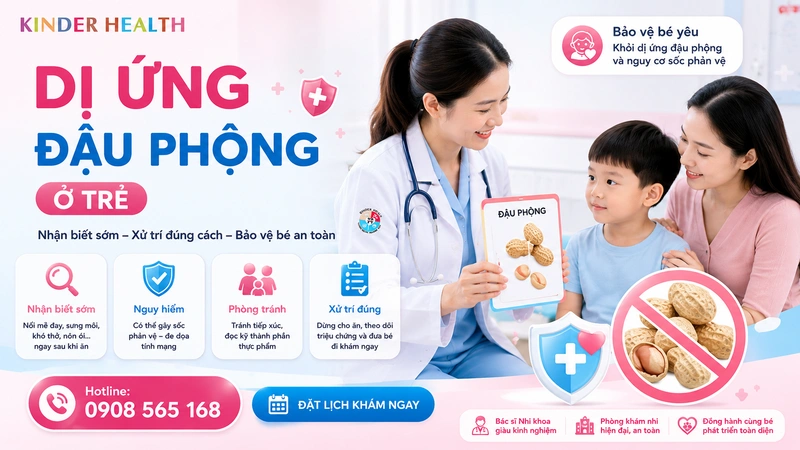 Dị Ứng Đậu Phộng Ở Trẻ Em: Dấu Hiệu, Xử Trí Khẩn Cấp Và Hướng Dẫn Ăn Dặm Phòng Ngừa