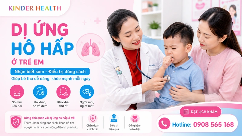 Dị Ứng Hô Hấp Ở Trẻ Em