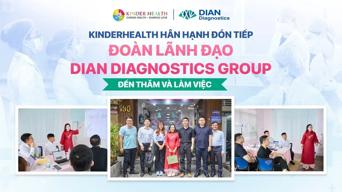 KinderHealth Hợp Tác Chiến Lược Cùng DIAN Diagnostics Group