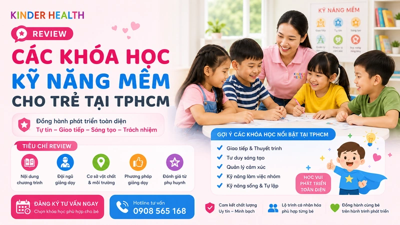 Review Các Khóa Học Kỹ Năng Mềm Cho Trẻ Tại TP.HCM: Đánh Giá Dựa Trên Tâm Lý Học Phát Triển