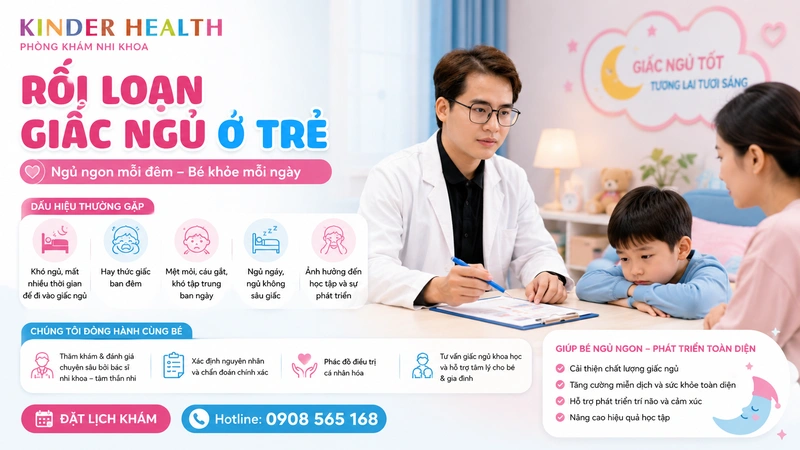 Rối Loạn Giấc Ngủ Ở Trẻ