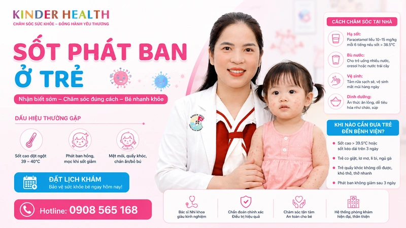 Sốt Phát Ban Ở Trẻ: Nguyên Nhân, Dấu Hiệu, Cách Phân Biệt Bệnh Lý Và Phác Đồ Chăm Sóc Tại Nhà