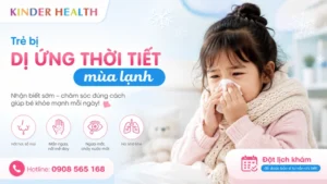 Trẻ Bị Dị Ứng Thời Tiết Mùa Lạnh