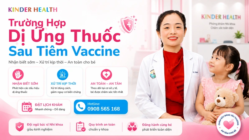 Trường Hợp Dị Ứng Thuốc Sau Tiêm Vaccine: Phân Loại 3 Cấp Độ Và Cách Xử Trí Khẩn Cấp
