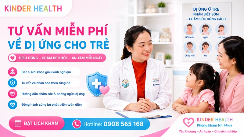 Tư Vấn Miễn Phí Về Dị Ứng Cho Trẻ Ở Đâu? Kênh Bác Sĩ Nhi Khoa Trực Tuyến Uy Tín