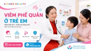 viêm phế quản ở trẻ em