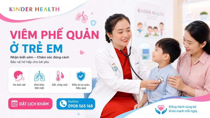 Viêm Phế Quản Ở Trẻ Em: Dấu Hiệu, Phân Biệt, Cách Chăm Sóc Và Khi Nào Cần Đi Khám