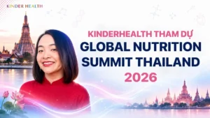 BS.CKI Huyền Tôn Nữ Thụy My - Giám đốc KinderHealth tham dự Hội nghị Global Nutrition Summit Thailand 2026