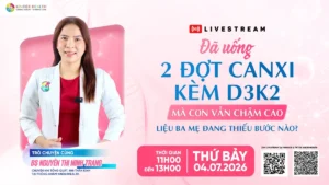 Vì Sao Trẻ Bổ Sung Canxi Và D3K2 Vẫn Chậm Tăng Chiều Cao