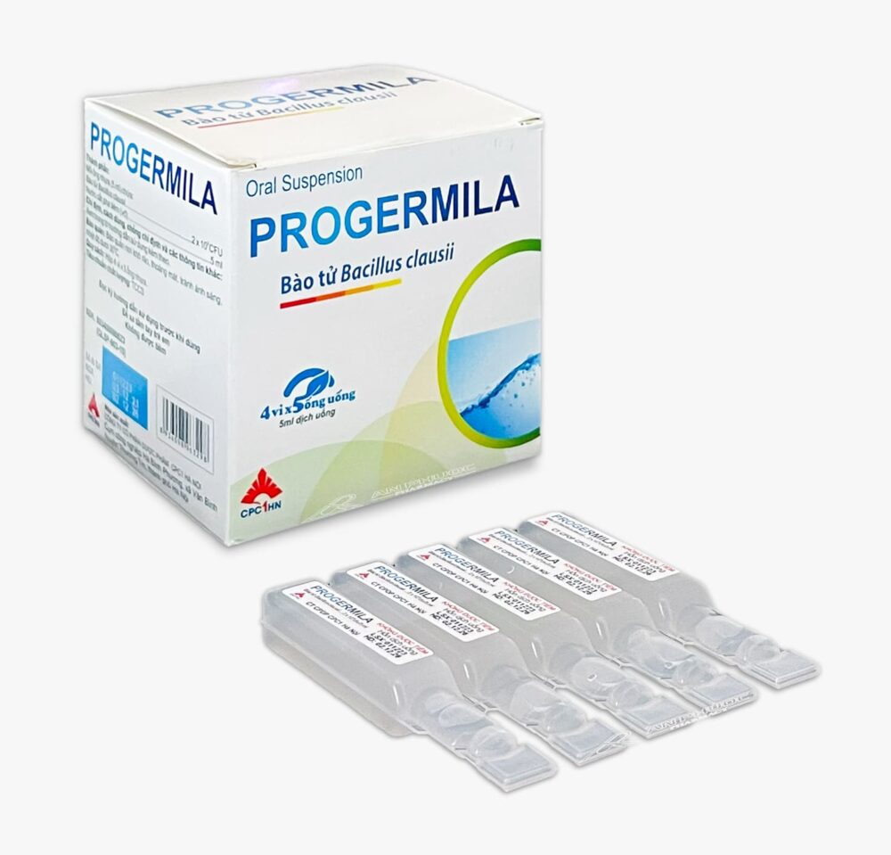 PROGERMILA 5ML MEN VI SINH (4 vỉ x 5 ống)